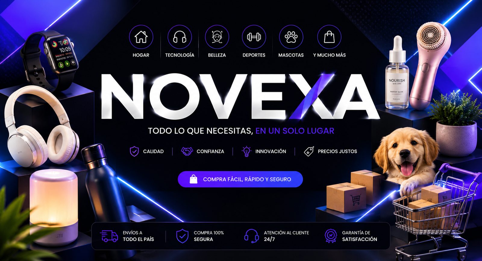 Novexa: todo lo que necesitas, en un solo lugar